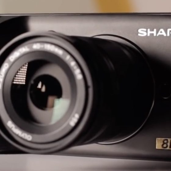 Sharp 8K Camera